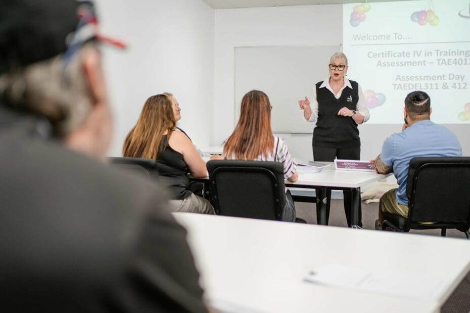 Certificate IV in Training and Assessment