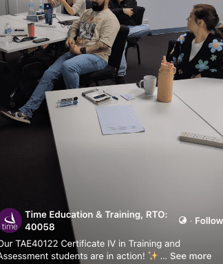 vocational training in class